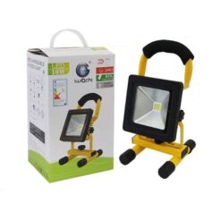 สปอร์ตไลท์ LED 10w TGD-005 รุ่นชาร์จแบตได้ (วอร์มไวท์) IWACHI