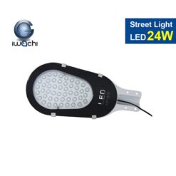 โคมไฟถนน LED Street Light พร้อมขายึด 24w  (วอร์มไวท์) IWACHI 