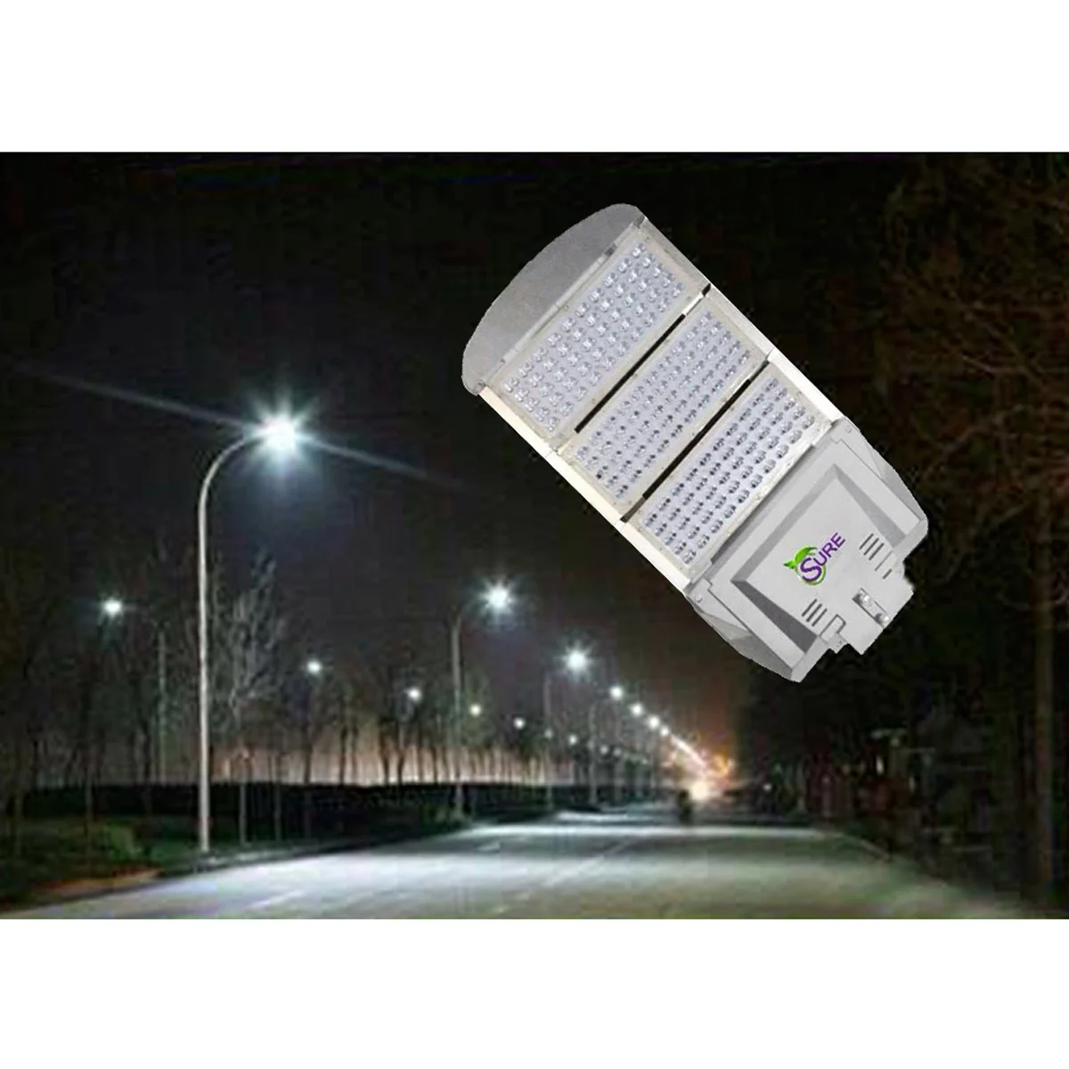 โคมไฟถนน LED Street Light 150w (เดย์ไลท์) SURE