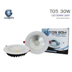 ดาวน์ไลท์ LED TO5 30W (เดย์ไลท์) IWACHI