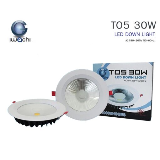 ดาวน์ไลท์ LED TO5 30W (เดย์ไลท์) IWACHI