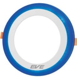  ดาวน์ไลท์ LED Panel Light Skyblue หน้ากลม 9w (วอร์มไวท์) EVE