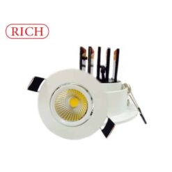  ดาวน์ไลท์  LED COB 5w (วอร์มไวท์) RICH