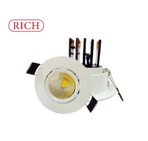  ดาวน์ไลท์  LED COB 7w (เดย์ไลท์) RICH