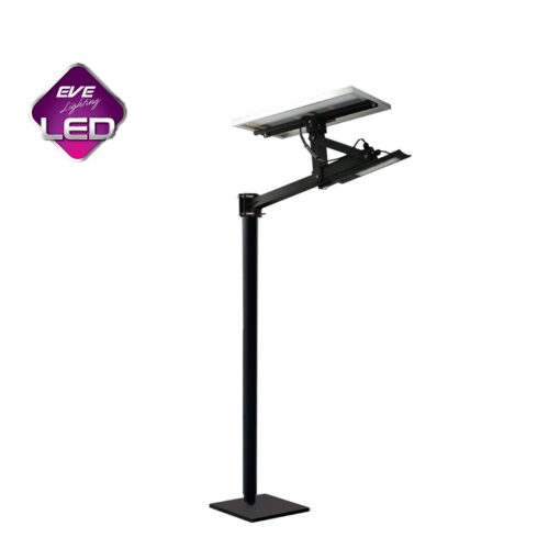 โคมไฟถนนโซล่าเซลล์ 20w dual e เดย์ไลท์ eve