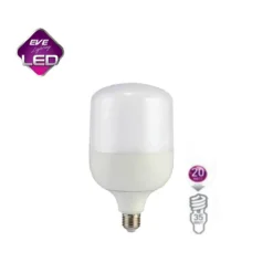 หลอดไฟไฮเบย์ led highwatt shop bulb 20w เดย์ไลท์ eve