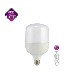 หลอดไฟไฮเบย์ led highwatt shop bulb 40w เดย์ไลท์ eve