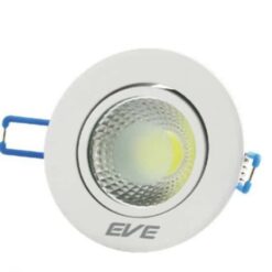  ดาวน์ไลท์ LED COB หน้ากลม 5w (วอร์มไวท์) EVE
