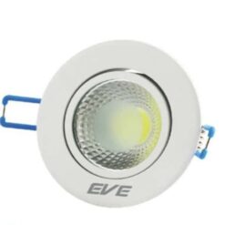 ดาวน์ไลท์ LED COB หน้ากลม 5w (เดย์ไลท์) EVE