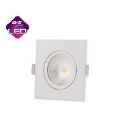 ดาวน์ไลท์ LED COB หน้าเหลี่ยม 5w (วอร์มไวท์) EVE