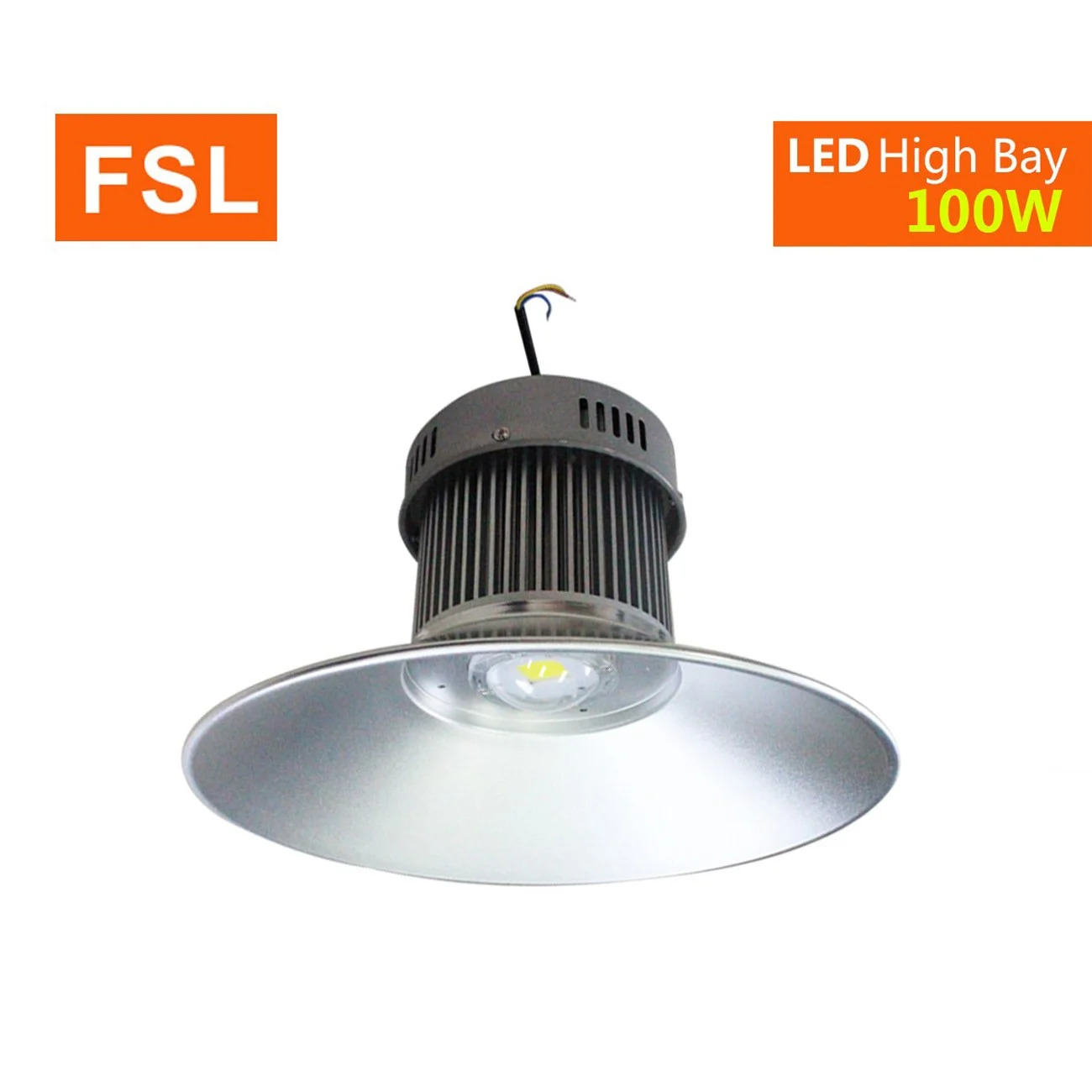 โคมไฮเบย์ LED 100W (วอร์มไวท์) FSL