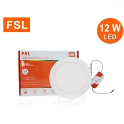 ดาวน์ไลท์ LED 12W หน้ากลม (เดย์ไลท์) FSL 