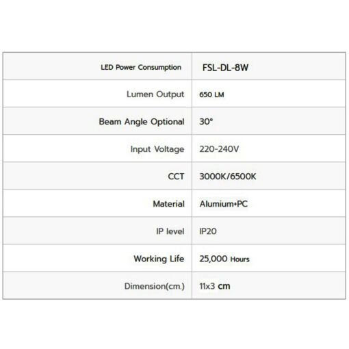 FSL 8w