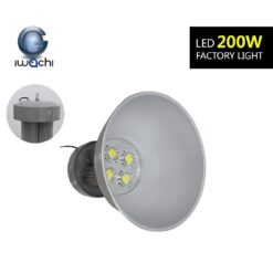 โคมไฮเบย์ LED 200W รุ่นแยกฝา (วอร์มไวท์) IWACHI