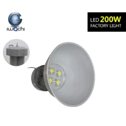 โคมไฮเบย์ LED 200W รุ่นแยกฝา (วอร์มไวท์) IWACHI