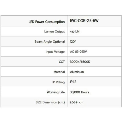 IWACHI COB 6w h