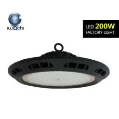 โคมไฮเบย์ led iwachi factorylight 200w วอร์มไวท์
