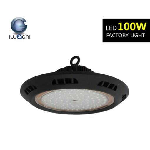 โคมไฮเบย์ led iwachi factorylight 100w เดย์ไลท์