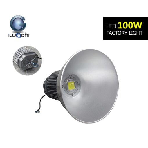 โคมไฮเบย์ led 100w iwachi ชิป idt เดย์ไลท์