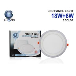  ดาวน์ไลท์ LED หน้ากลม 18+6W IWACHI