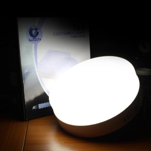 ดาวน์ไลท์ LED ติดลอยหน้ากลม 18W (เดย์ไลท์) IWACHI - Image 3