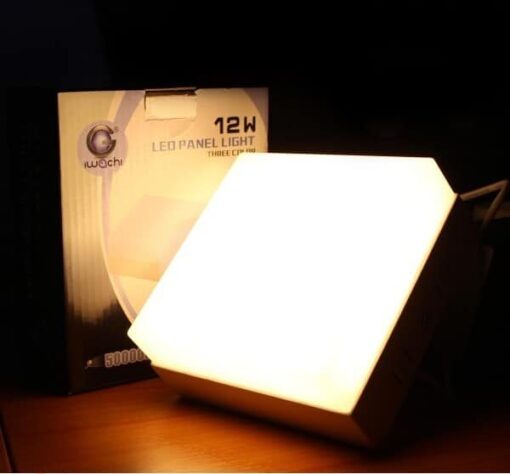 ดาวน์ไลท์ led ติดลอยหน้าเหลี่ยม 12w เดย์ไลท์ iwachi - Image 3