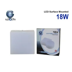 ดาวน์ไลท์ LED ติดลอยหน้าเหลี่ยม 18W (เดย์ไลท์) IWACHI