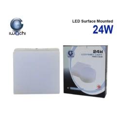 ดาวน์ไลท์ LED ติดลอยหน้าเหลี่ยม 24W (เดย์ไลท์) IWACHI