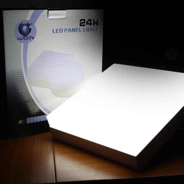 ดาวน์ไลท์ LED ติดลอยหน้าเหลี่ยม 24W (เดย์ไลท์) IWACHI - Image 3