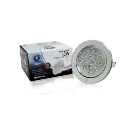 ดาวน์ไลท์ LED Ceiling Light 12w (เดย์ไลท์) IWACHI