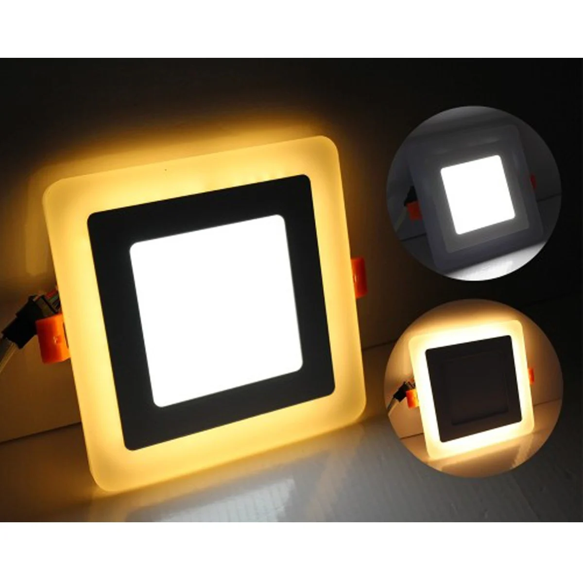 ดาวน์ไลท์ LED สี่เหลี่ยม 18+6W IWACHI - Image 3