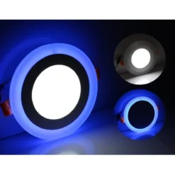 ดาวน์ไลท์ LED Panel Light Skyblue หน้ากลม 9w (เดย์ไลท์) EVE