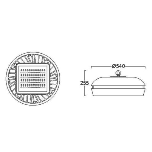  โคมไฮเบย์ LED 200W (เดย์ไลท์) L&E - Image 2