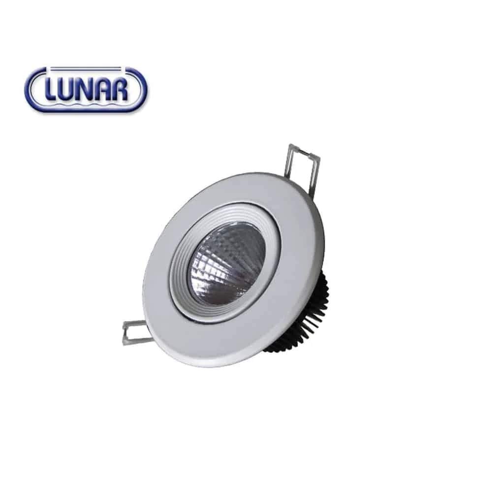 ดาวน์ไลท์ LED ปรับมุมแสงได้ 5w (เดย์ไลท์) Lunar