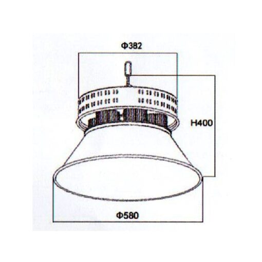 โคมไฮเบย์ LED 300W (คูลไวท์) NEOX - Image 2