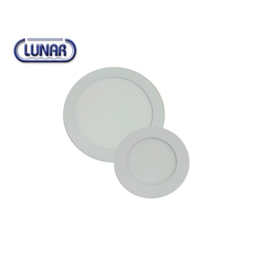 ดาวน์ไลท์ LED 18W ทรงกลม ชนิดบาง (วอร์มไวท์) Lunar