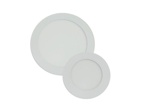 ดาวน์ไลท์ LED 12W ทรงกลม ชนิดบาง (วอร์มไวท์) Lunar
