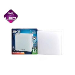  ดาวน์ไลท์ LED ติดลอย หน้าเหลี่ยม 12w (วอร์มไวท์) EVE