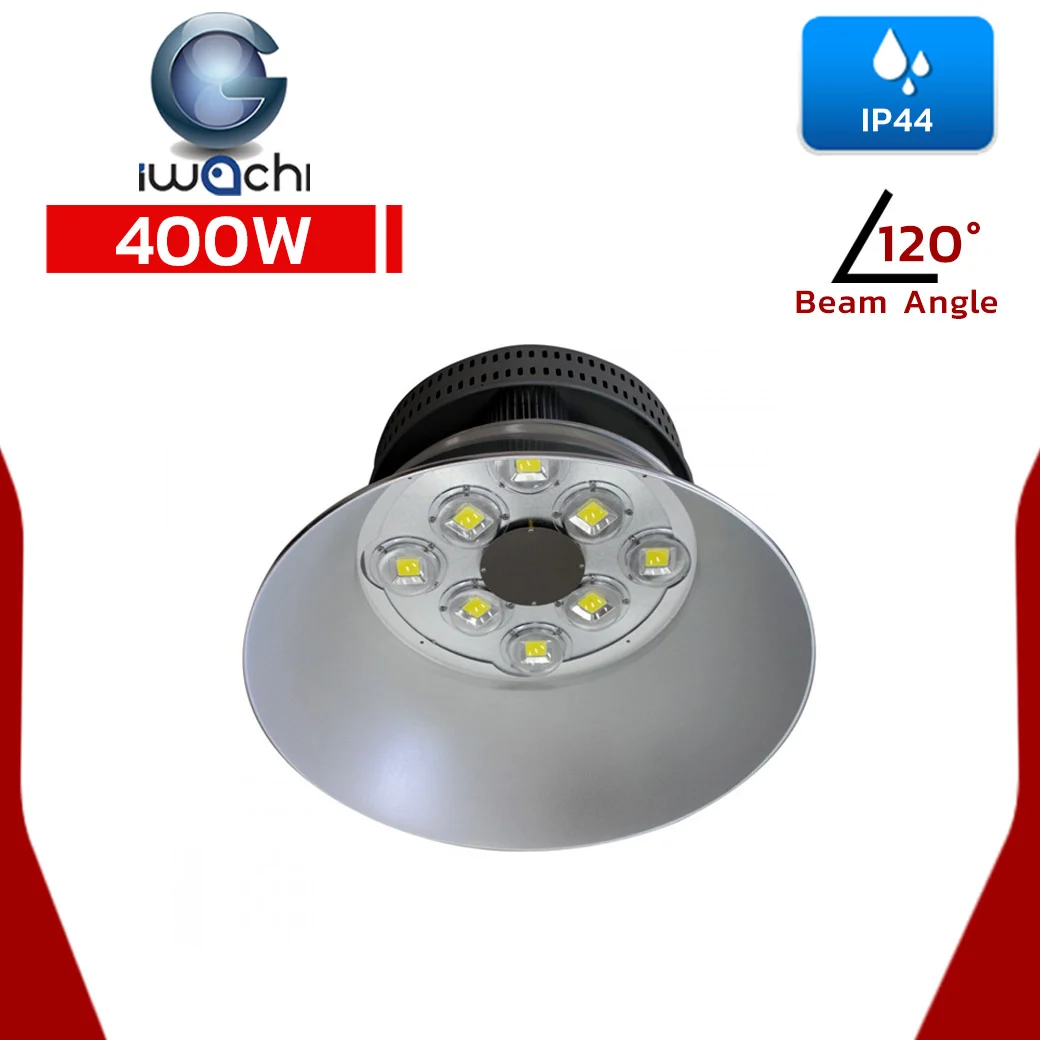 โคมไฮเบย์ LED GKD-043 400W (เดย์ไลท์) IWACHI - Image 2