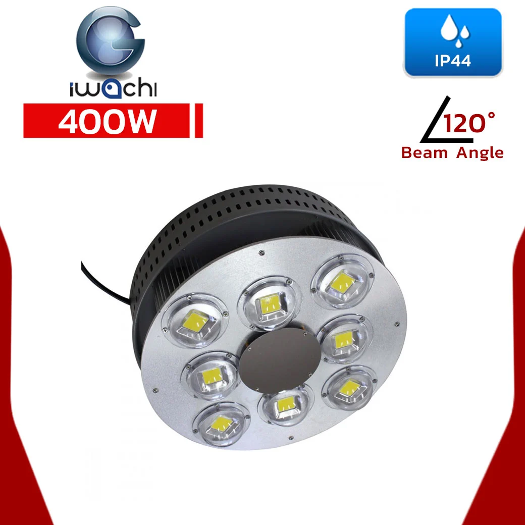 โคมไฮเบย์ LED GKD-043 400W (เดย์ไลท์) IWACHI - Image 3