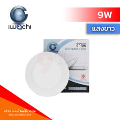 ดาวน์ไลท์ LED 9W IWACHI แสงขาว