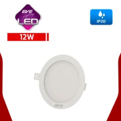 ดาวน์ไลท์ LED หน้ากลม 12w EVE