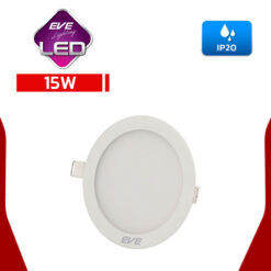 ดาวน์ไลท์ LED หน้ากลม 15w EVE