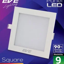 Alternative view of ดาวน์ไลท์ LED สี่เหลี่ยม 9w EVE