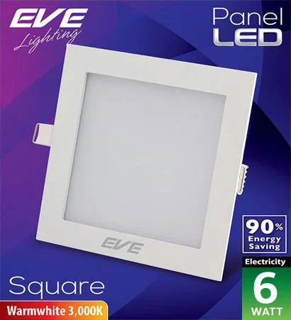 ดาวน์ไลท์ LED สี่เหลี่ยม 6w EVE - Image 3