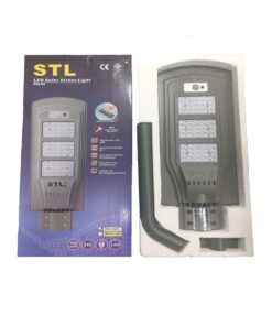 โคมไฟถนนโซล่าเซลล์ 50W SSL50 (วอร์มไวท์)