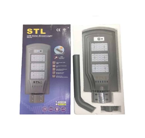 โคมไฟถนนโซล่าเซลล์ 50W SSL50 (เดย์ไลท์)