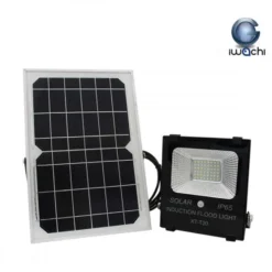 สปอร์ตไลท์ LED โซล่าเซลล์ 30w ยี่ห้อ Iwachi