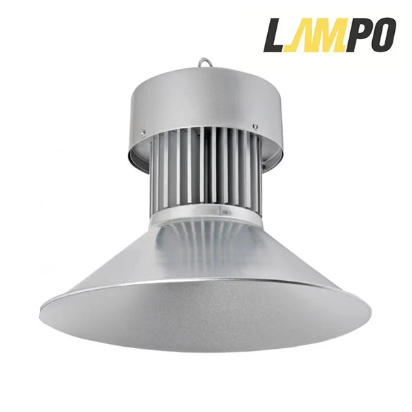 โคมไฮเบย์ LED 50w LAMPO (วอร์มไวท์)