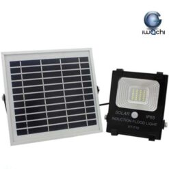 สปอร์ตไลท์ LED โซล่าเซลล์ 10w ยี่ห้อ Iwachi (แสงขาว)